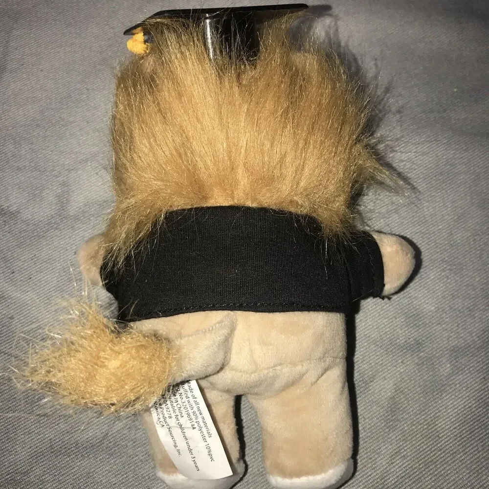D.A.R.E. Graduation Daren Lion Plush Stuffed Animal Dare School Program‎ 7”